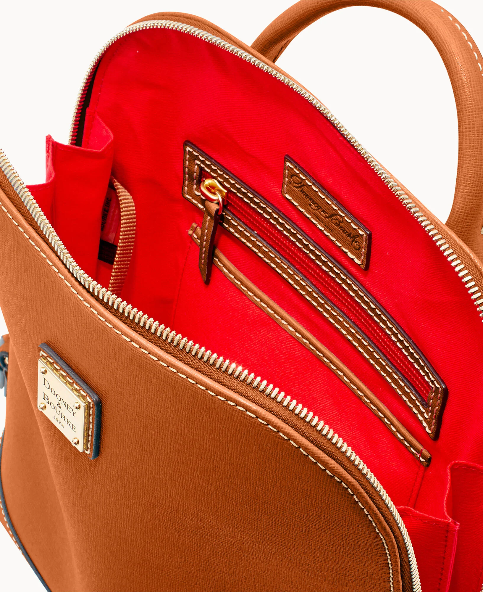 Saffiano Zip Pod Backpack - Image 3