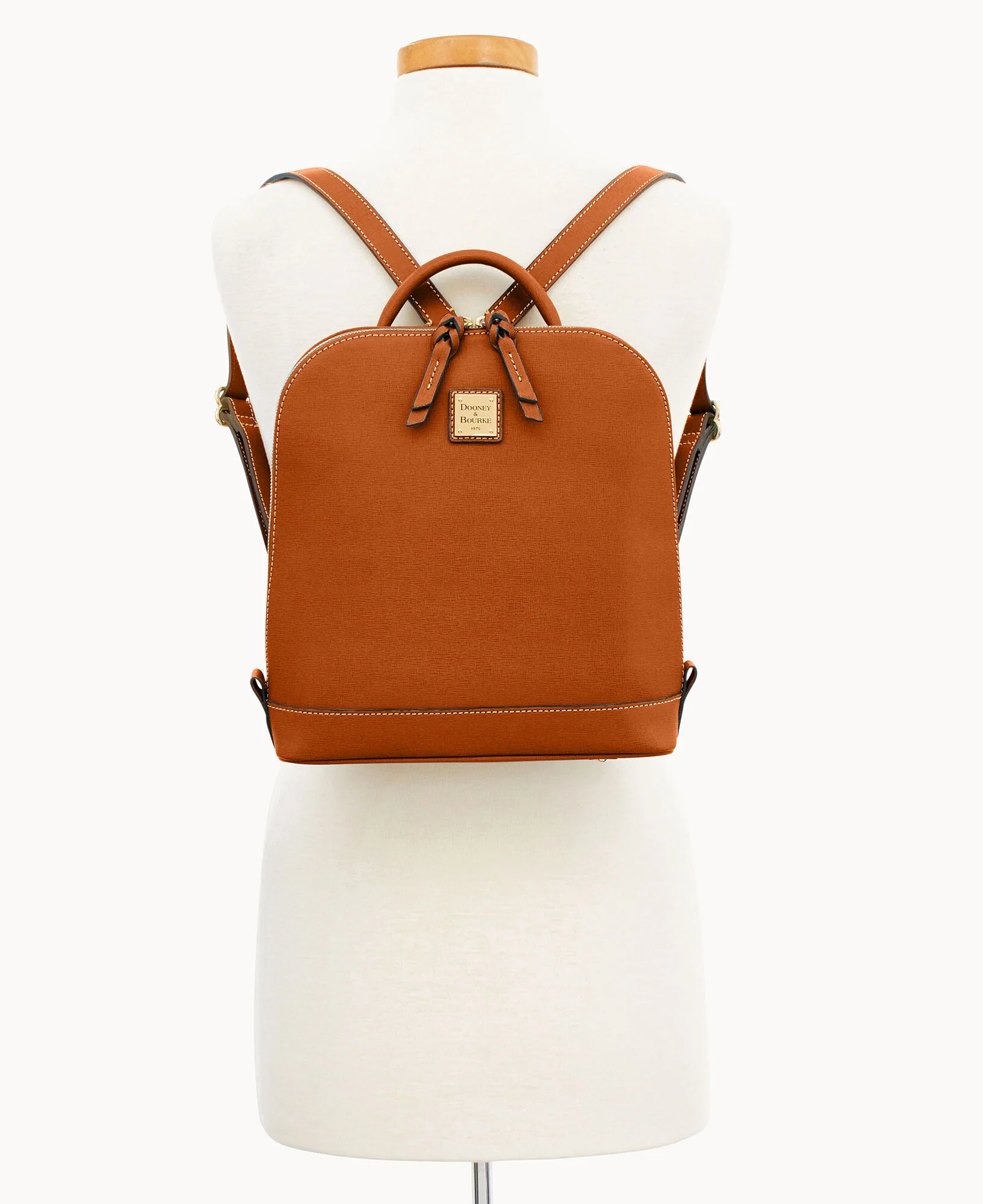 Saffiano Zip Pod Backpack - Image 4