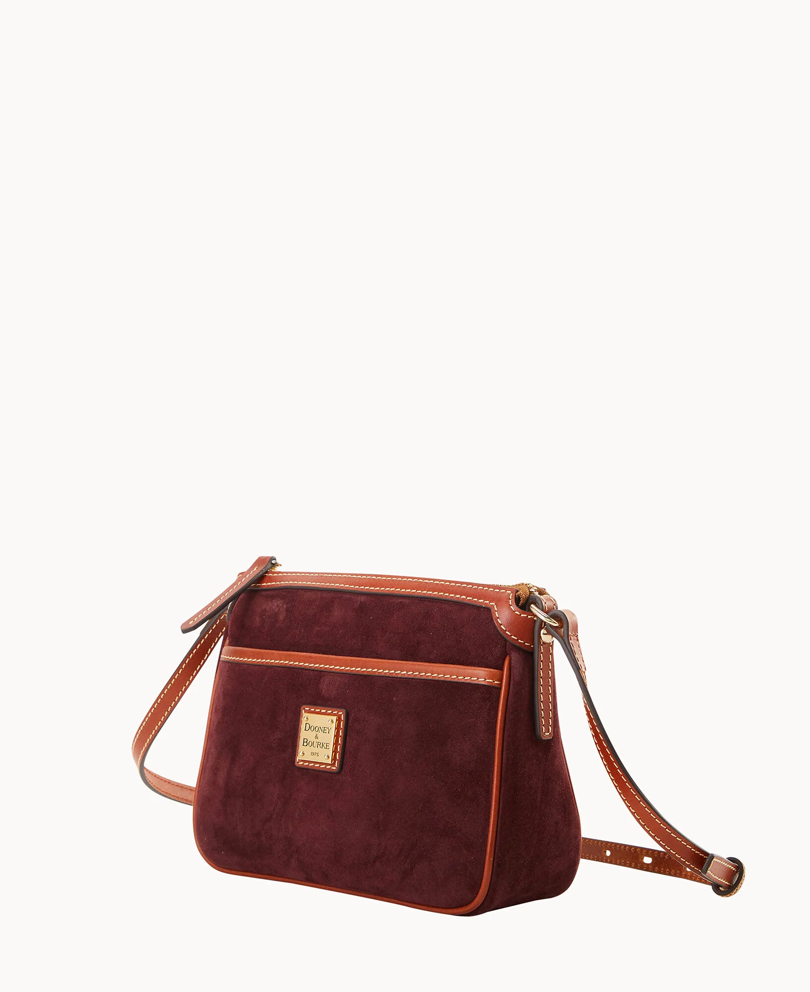 Suede East West Pocket Crossbody - Image 2