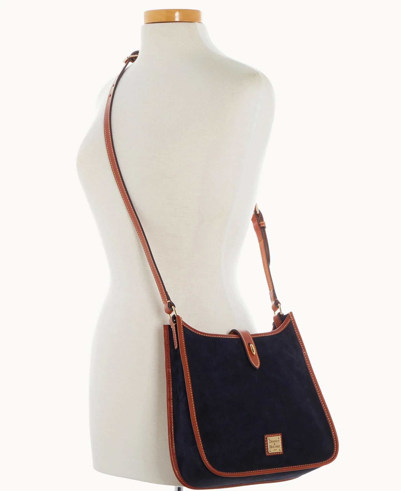 Suede Messenger Crossbody - Image 25