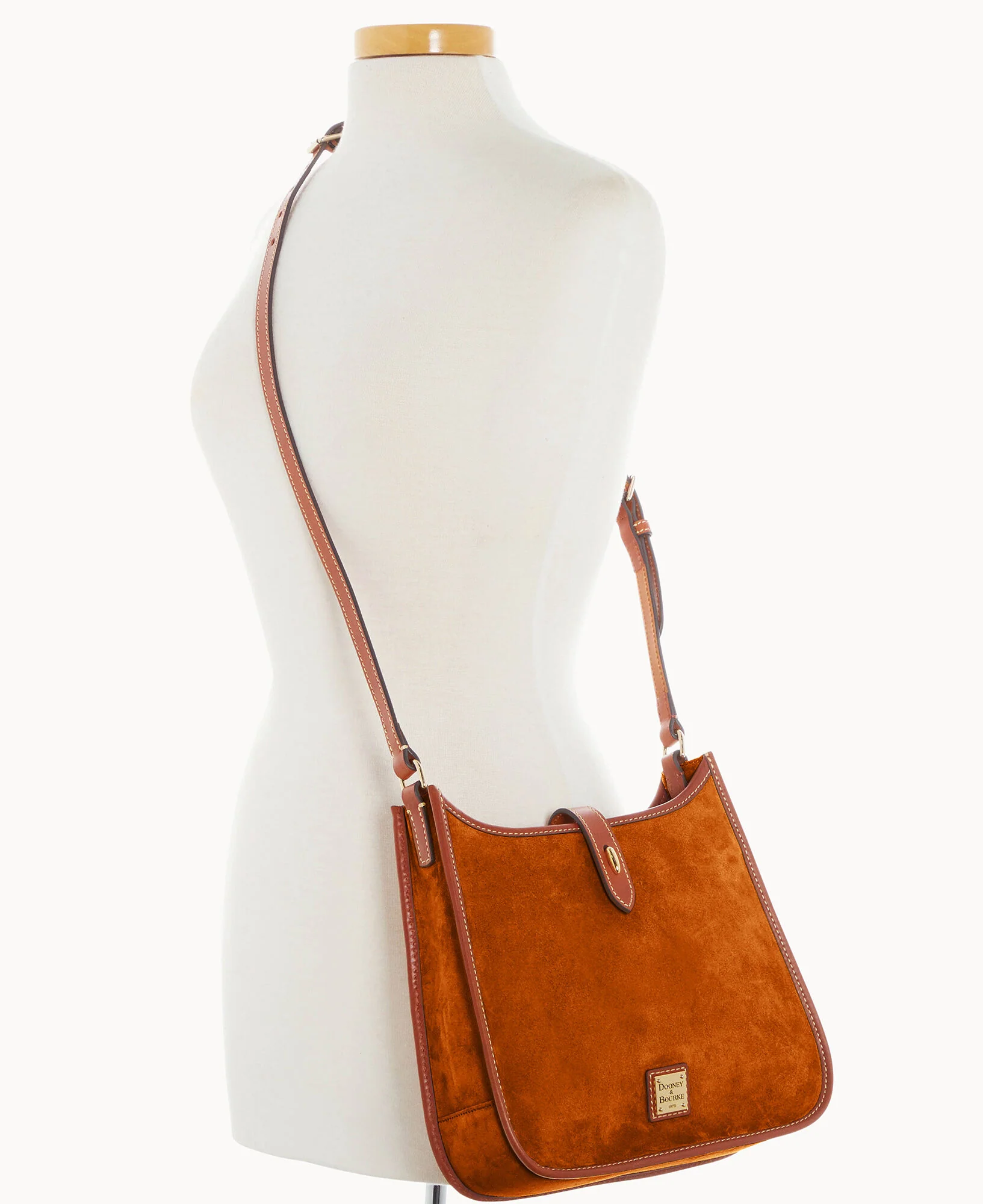 Suede Messenger Crossbody - Image 35