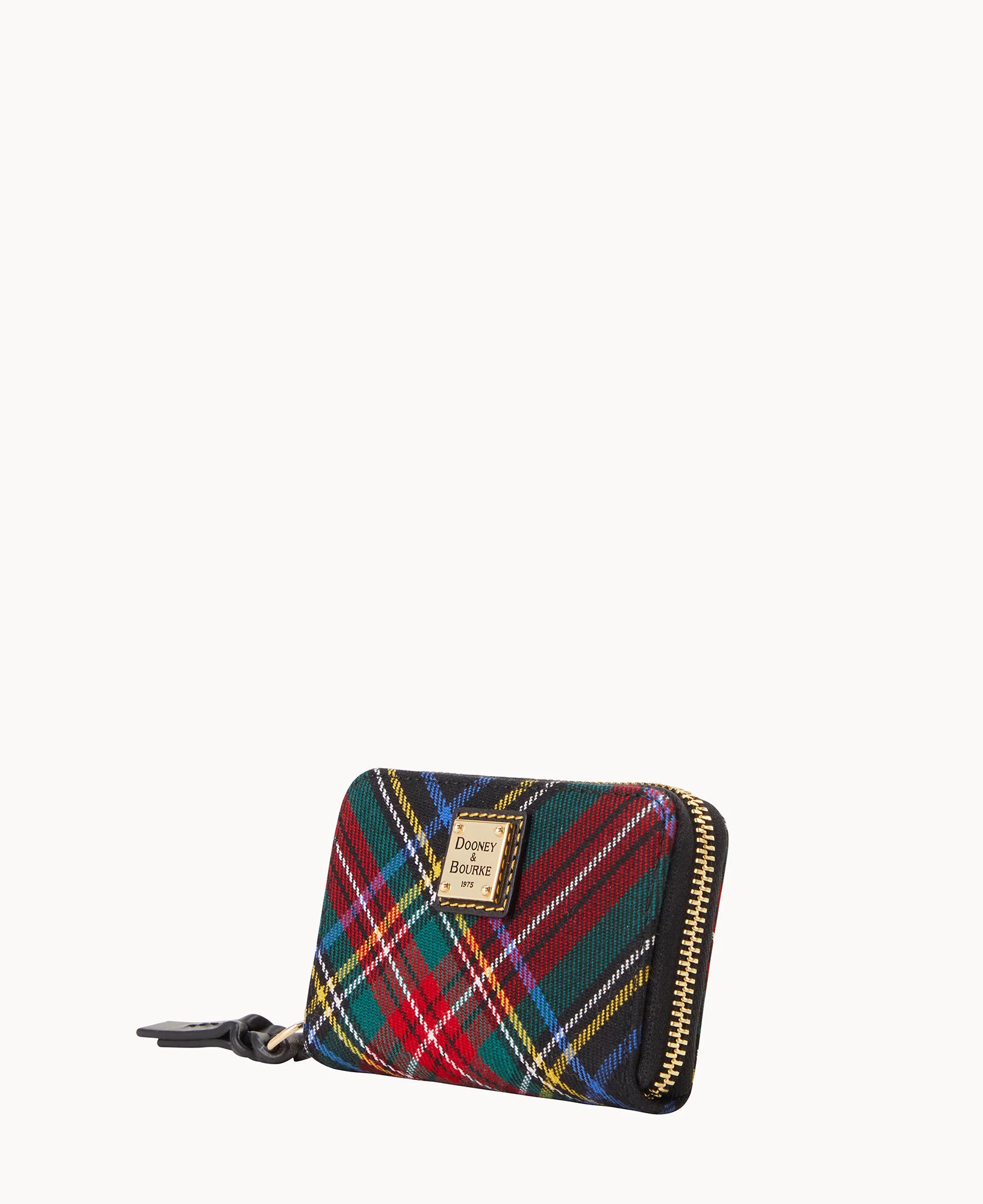 Tartan Large Zip Around Credit Card Case - Image 2