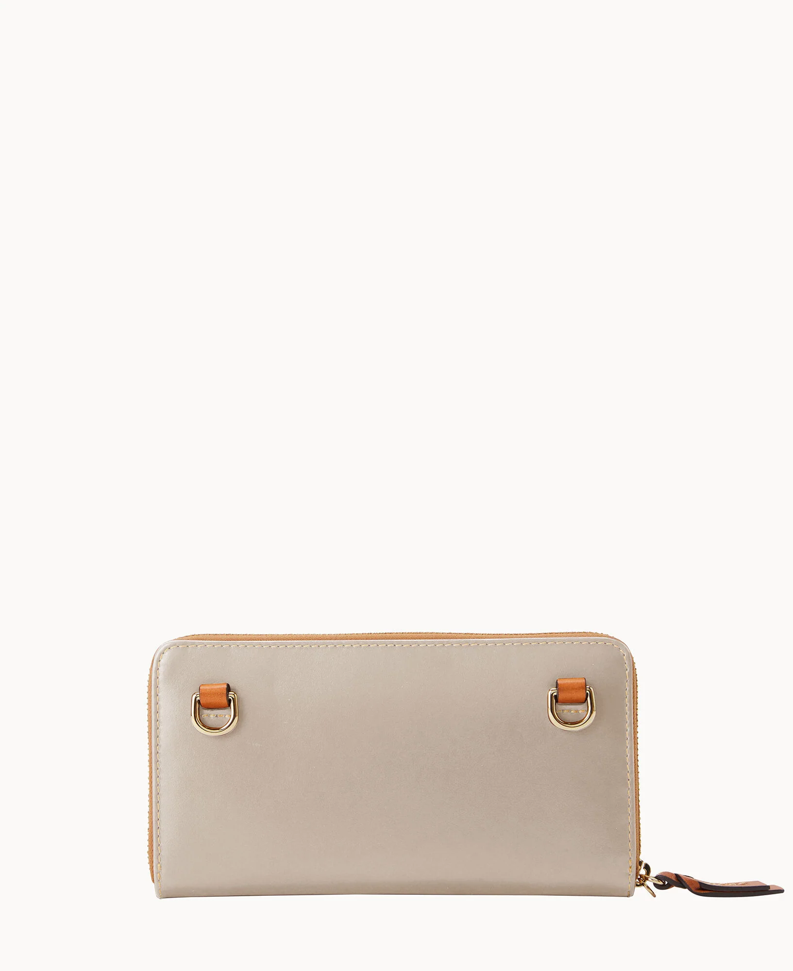 Wexford Leather Large Zip Around Wristlet Crossbody - Image 14