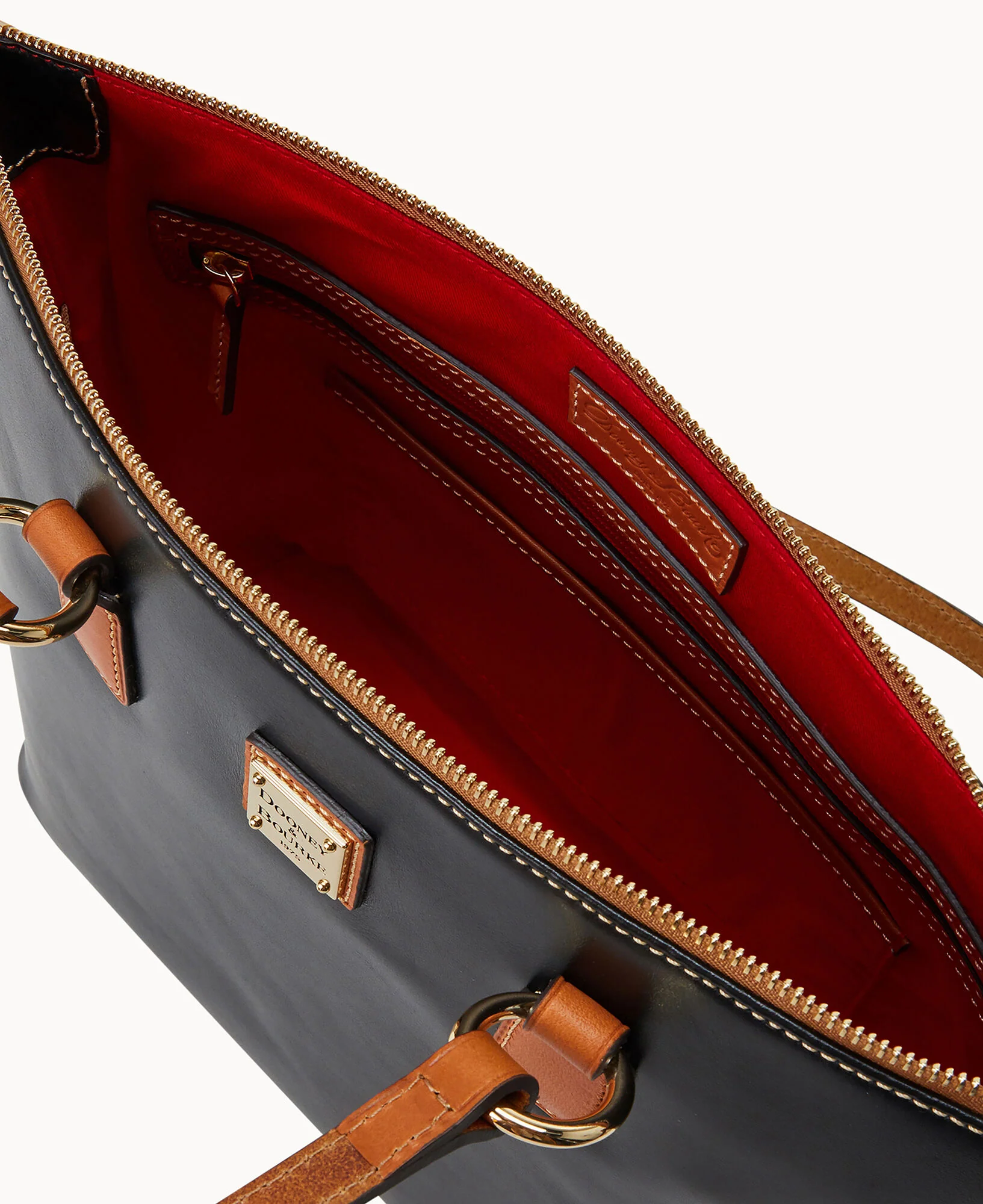 Wexford Leather Small Wren Zip Tote - Image 3