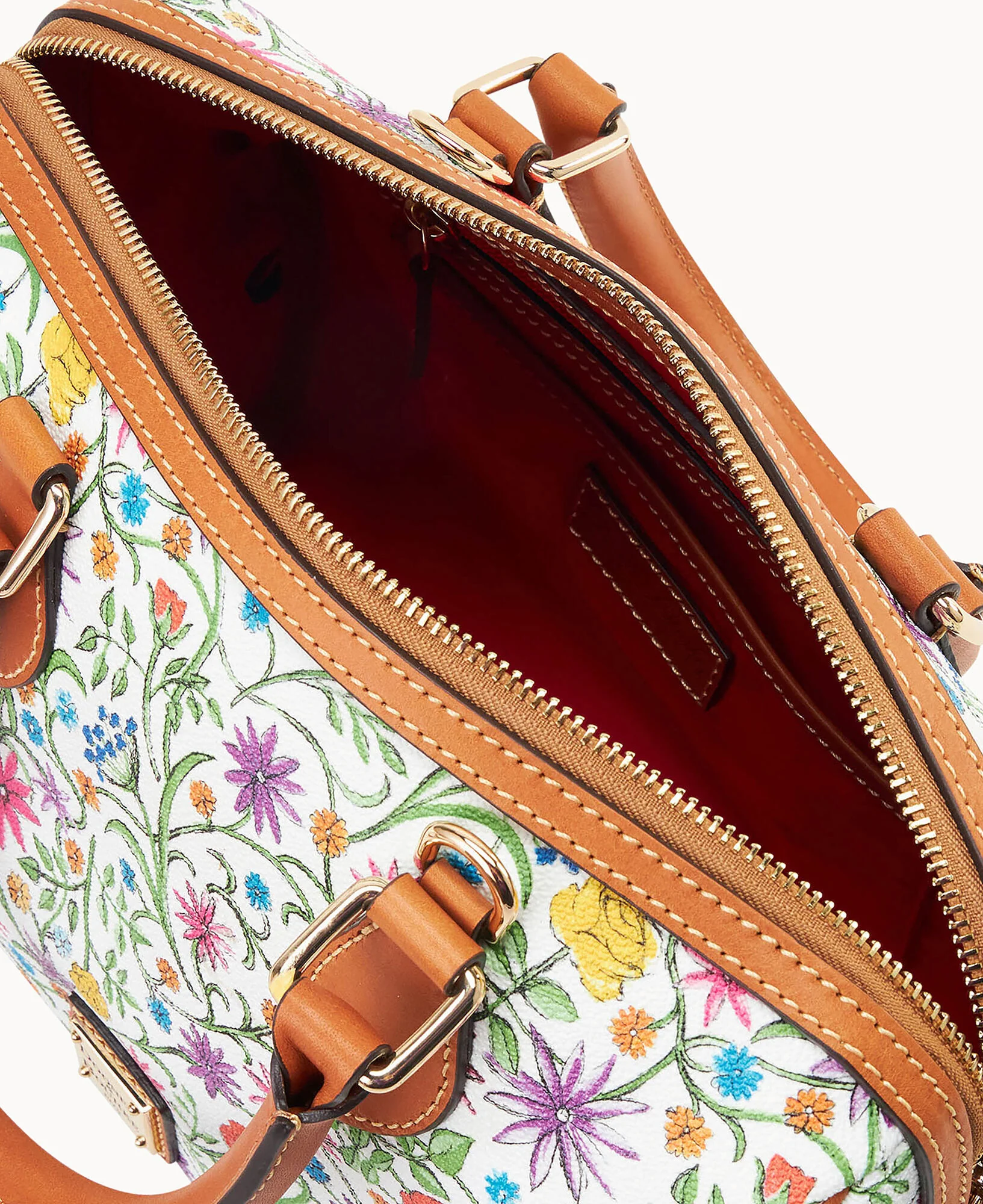 Wildflowers Barrel Satchel - Image 3